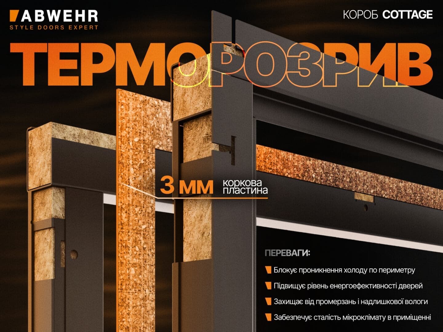 Двері з терморозривом